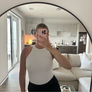 Abercrombie & Fitch White Bodysuit